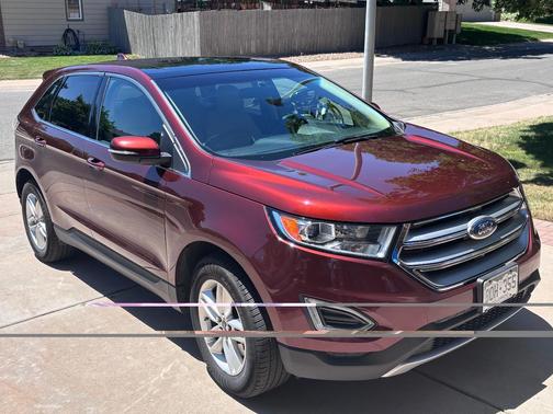 Brown 2015 Ford Edge SEL