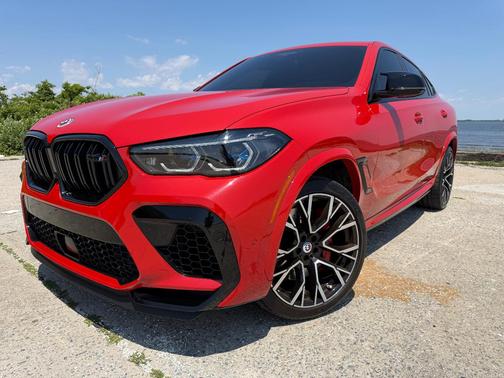 Red 2023 BMW X6 M Base