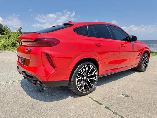 Red 2023 BMW X6 M Base