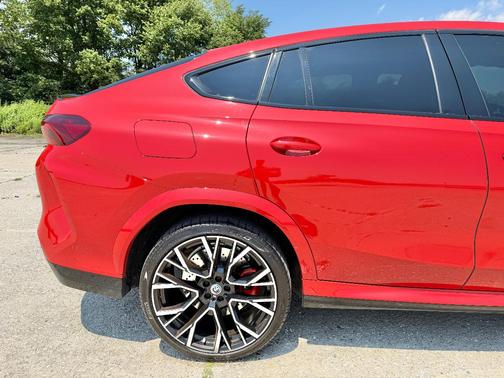 Red 2023 BMW X6 M Base