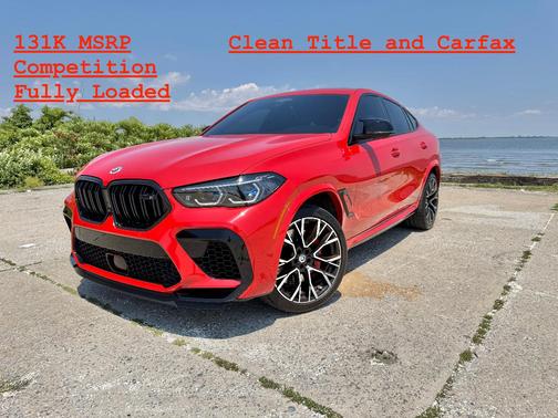 Red 2023 BMW X6 M Base