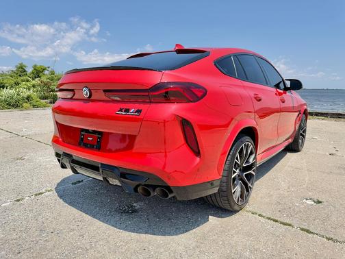 Red 2023 BMW X6 M Base