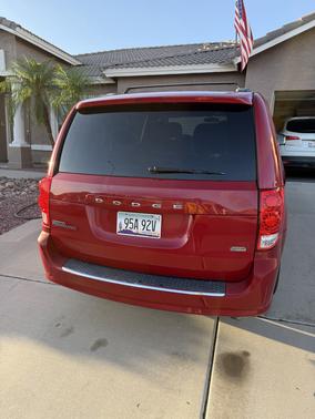 Red 2013 Dodge Grand Caravan SXT