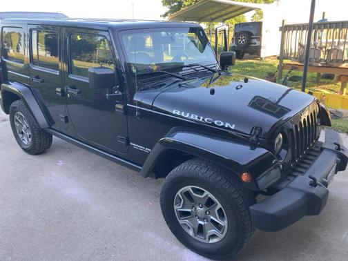 Black 2015 Jeep Wrangler Unlimited Rubicon