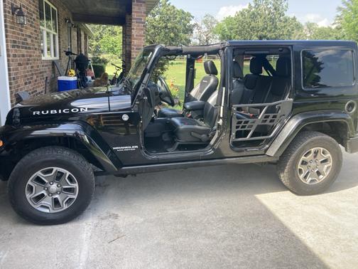Black 2015 Jeep Wrangler Unlimited Rubicon