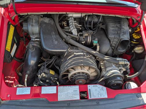 Red 1995 Porsche 911 911 Carrera