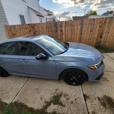 Gray 2023 Honda Civic Si Base