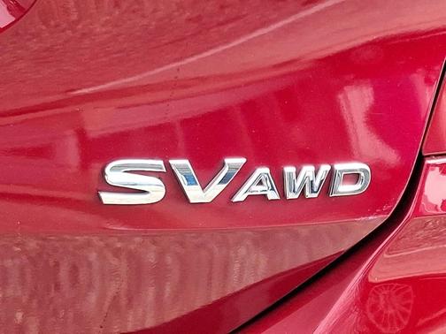 Red 2020 Nissan Rogue SV