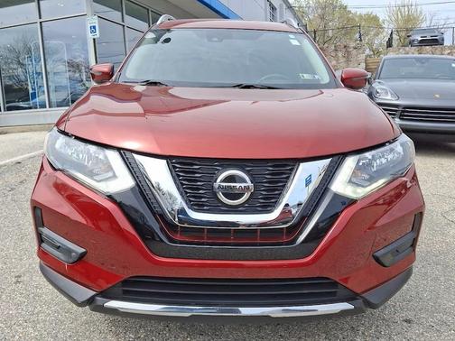 Red 2020 Nissan Rogue SV