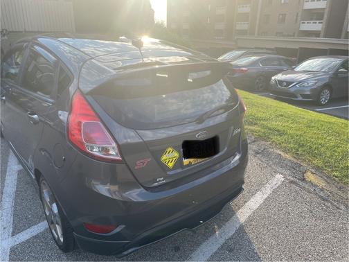 Gray 2018 Ford Fiesta ST