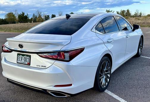 White 2025 Lexus ES 350 Ultra Luxury