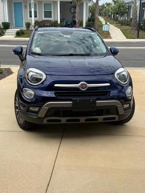 Blue 2016 FIAT 500X Trekking