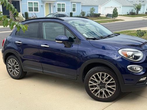 Blue 2016 FIAT 500X Trekking
