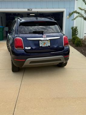 Blue 2016 FIAT 500X Trekking