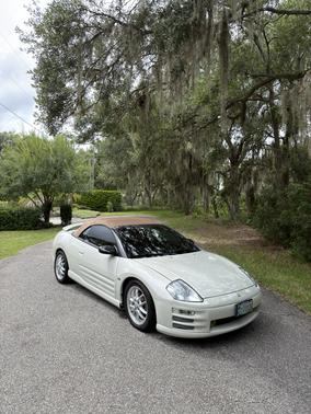 Beige 2002 Mitsubishi Eclipse Spyder GT