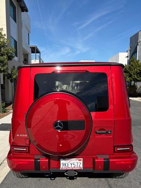 Red 2022 Mercedes-Benz G-Class G 550 4MATIC