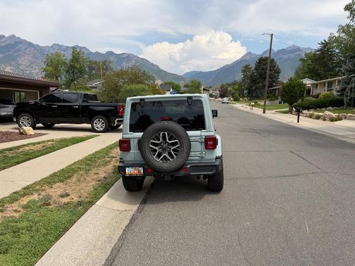 Green 2024 Jeep Wrangler Sahara