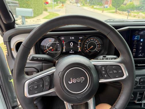 Green 2024 Jeep Wrangler Sahara