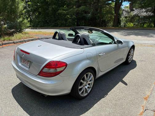 Silver 2006 Mercedes-Benz SLK-Class SLK350 Roadster