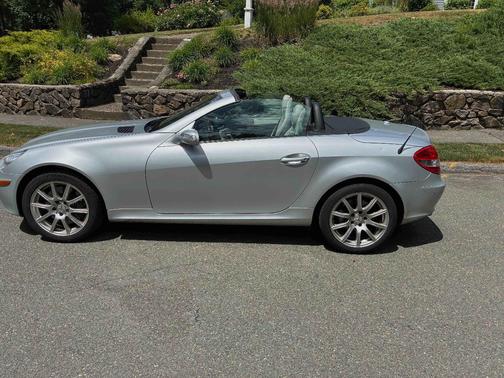 Silver 2006 Mercedes-Benz SLK-Class SLK350 Roadster