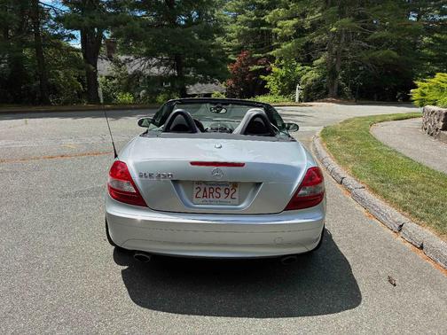 Silver 2006 Mercedes-Benz SLK-Class SLK350 Roadster