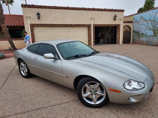 Silver 1999 Jaguar XK8 Base