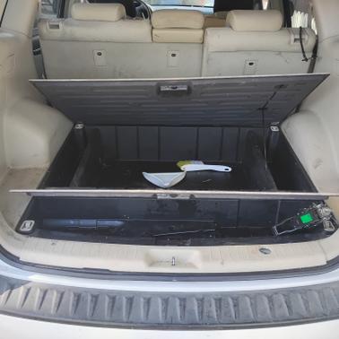 White 2009 Hyundai SANTA FE GLS