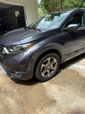 Gray 2018 Honda CR-V EX-L