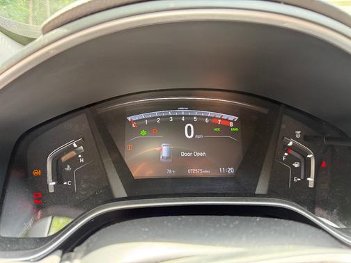 Gray 2018 Honda CR-V EX-L