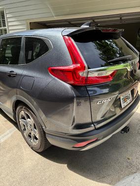 Gray 2018 Honda CR-V EX-L