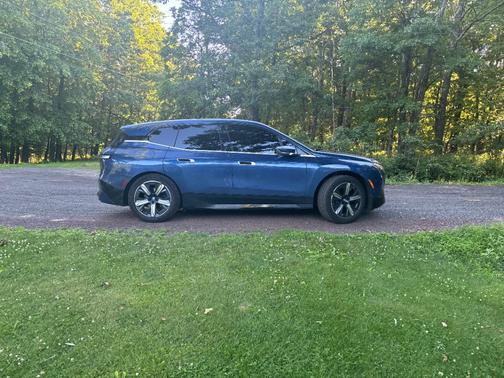 Blue 2022 BMW iX xDrive50