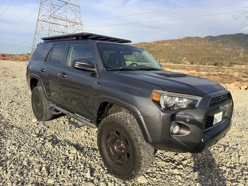 Gray 2016 Toyota 4Runner TRD Pro