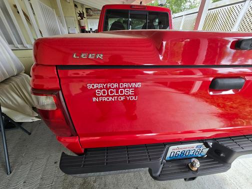 Red 2003 Ford Ranger XLT SuperCab