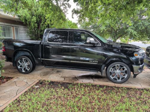 Black 2021 RAM 1500 Limited
