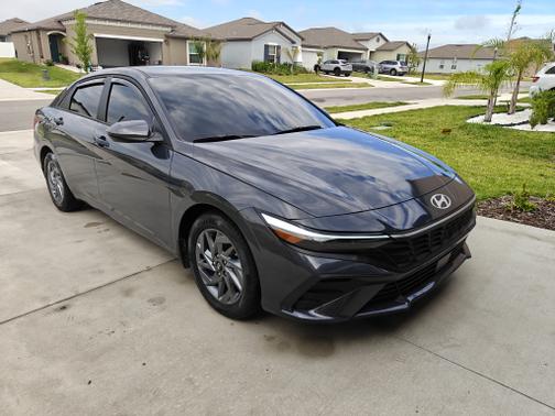 Gray 2024 Hyundai ELANTRA SEL