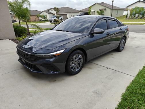 Gray 2024 Hyundai ELANTRA SEL