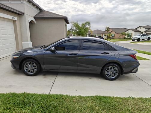 Gray 2024 Hyundai ELANTRA SEL