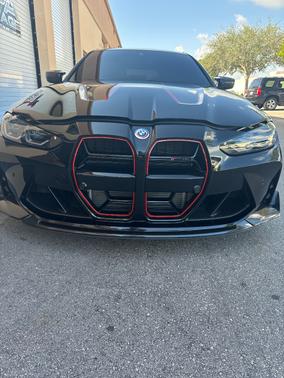 Black 2023 BMW M4 CSL