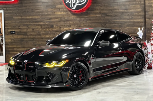 Black 2023 BMW M4 CSL