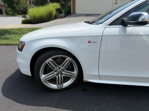 White 2015 Audi S4 3.0T Premium Plus