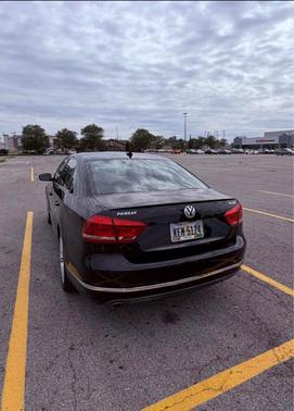 Black 2013 Volkswagen Passat 2.0 TDI SEL Premium