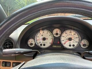 Blue 2001 Mazda MX-5 Miata Base