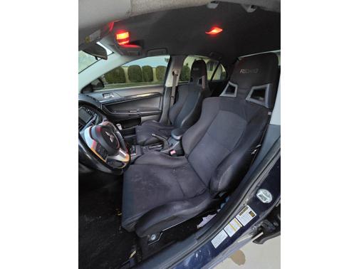 Blue 2014 Mitsubishi Lancer Evolution GSR