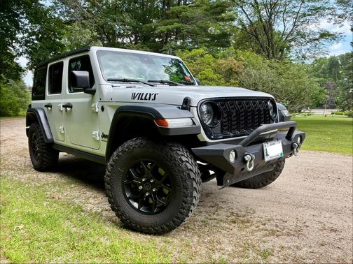 White 2024 Jeep Wrangler Willys