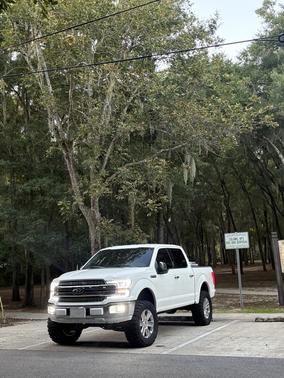 White 2020 Ford F-150 Lariat