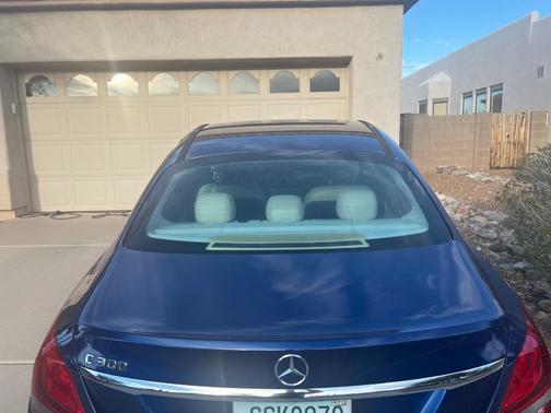 Blue 2017 Mercedes-Benz C-Class C 300