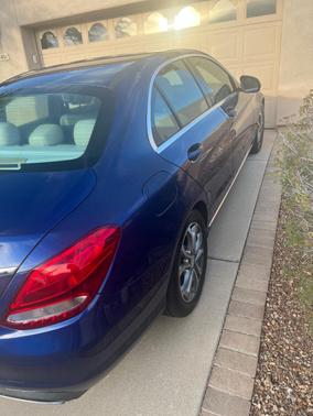 Blue 2017 Mercedes-Benz C-Class C 300