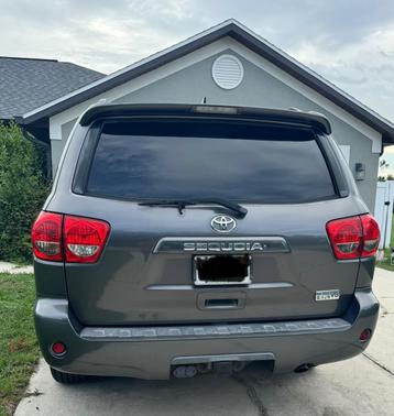 Gray 2013 Toyota Sequoia SR5