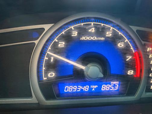 Blue 2011 Honda Civic LX