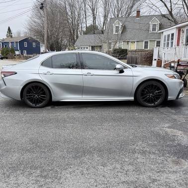 Silver 2021 Toyota Camry XSE